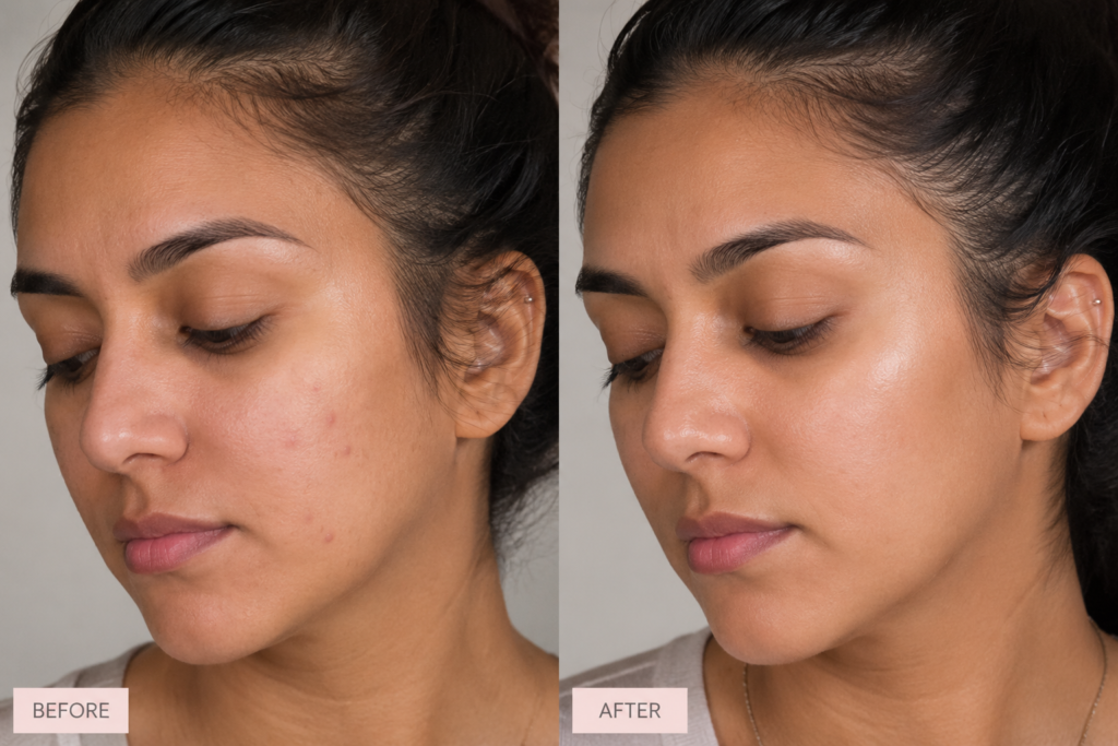 before- and- after- retinol